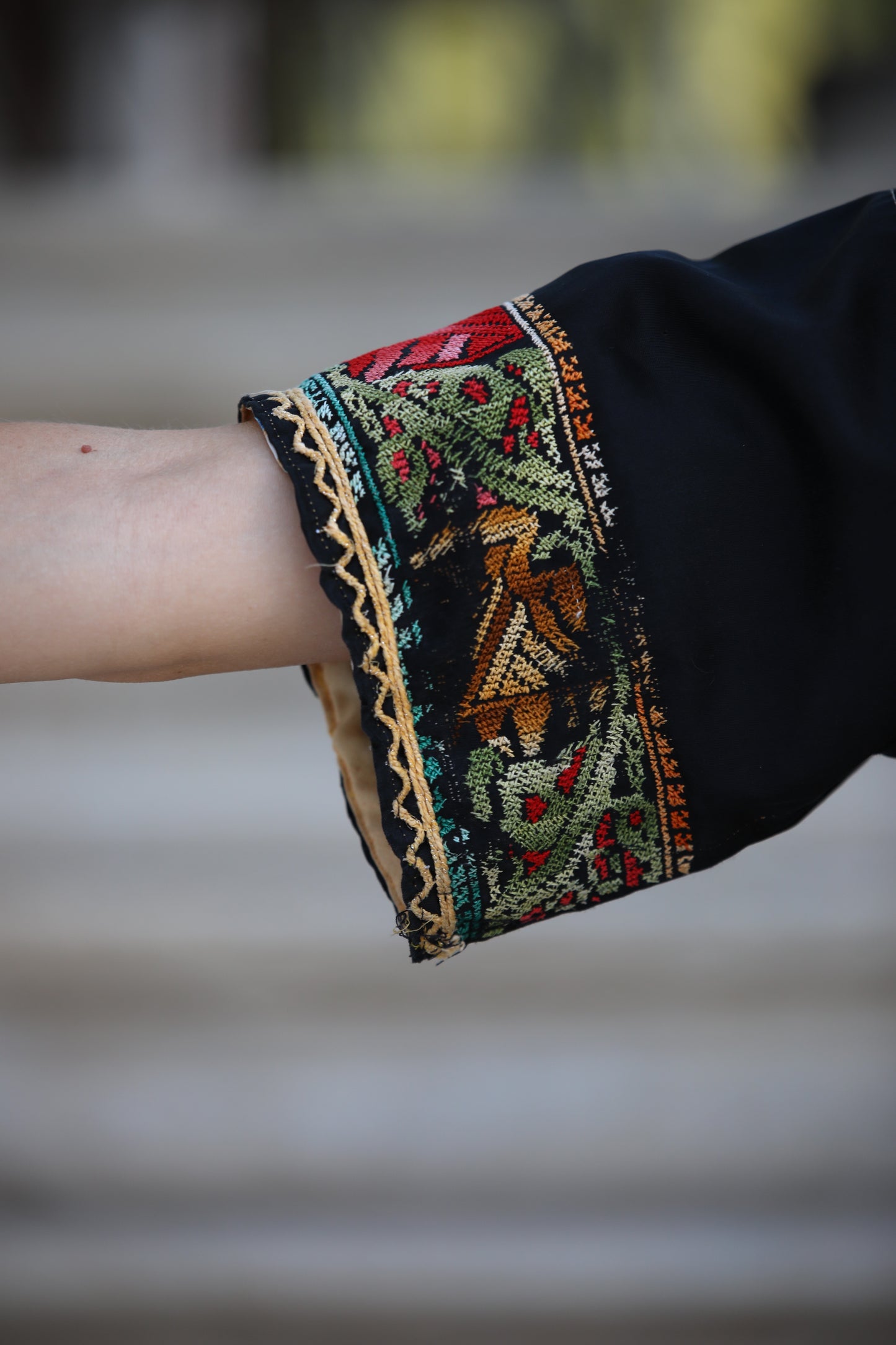 Taqseerah with Palestinian Tatreez