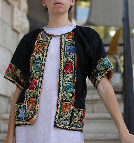 Taqseerah with Palestinian Tatreez