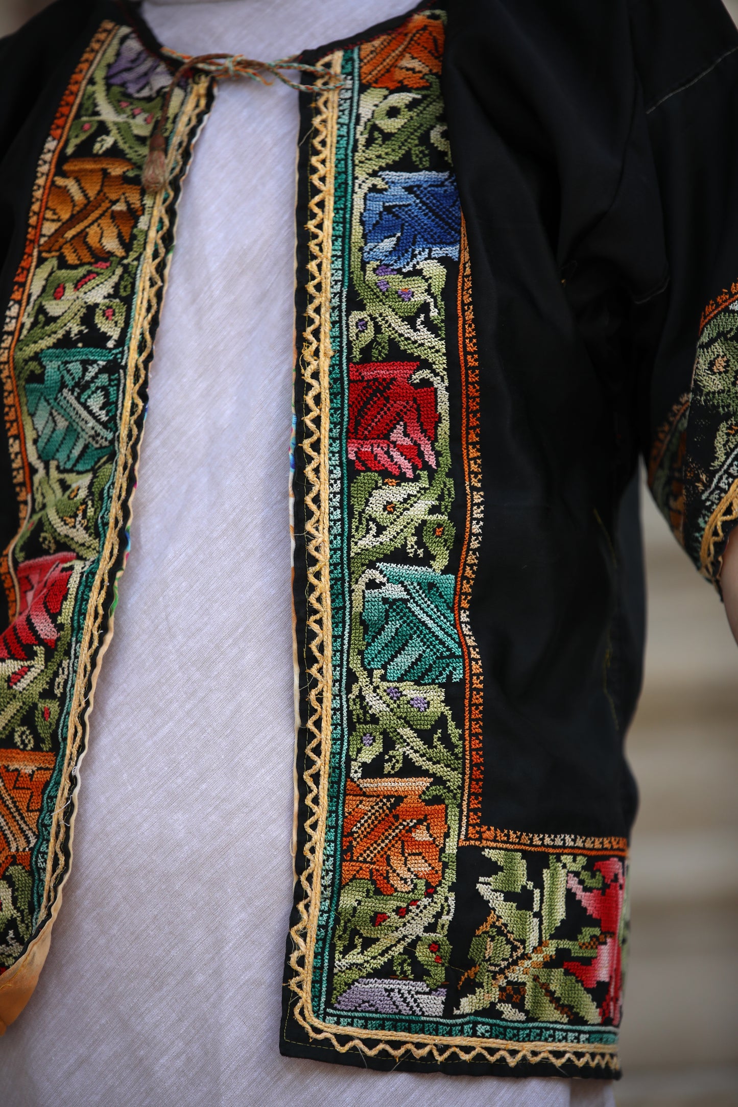 Taqseerah with Palestinian Tatreez