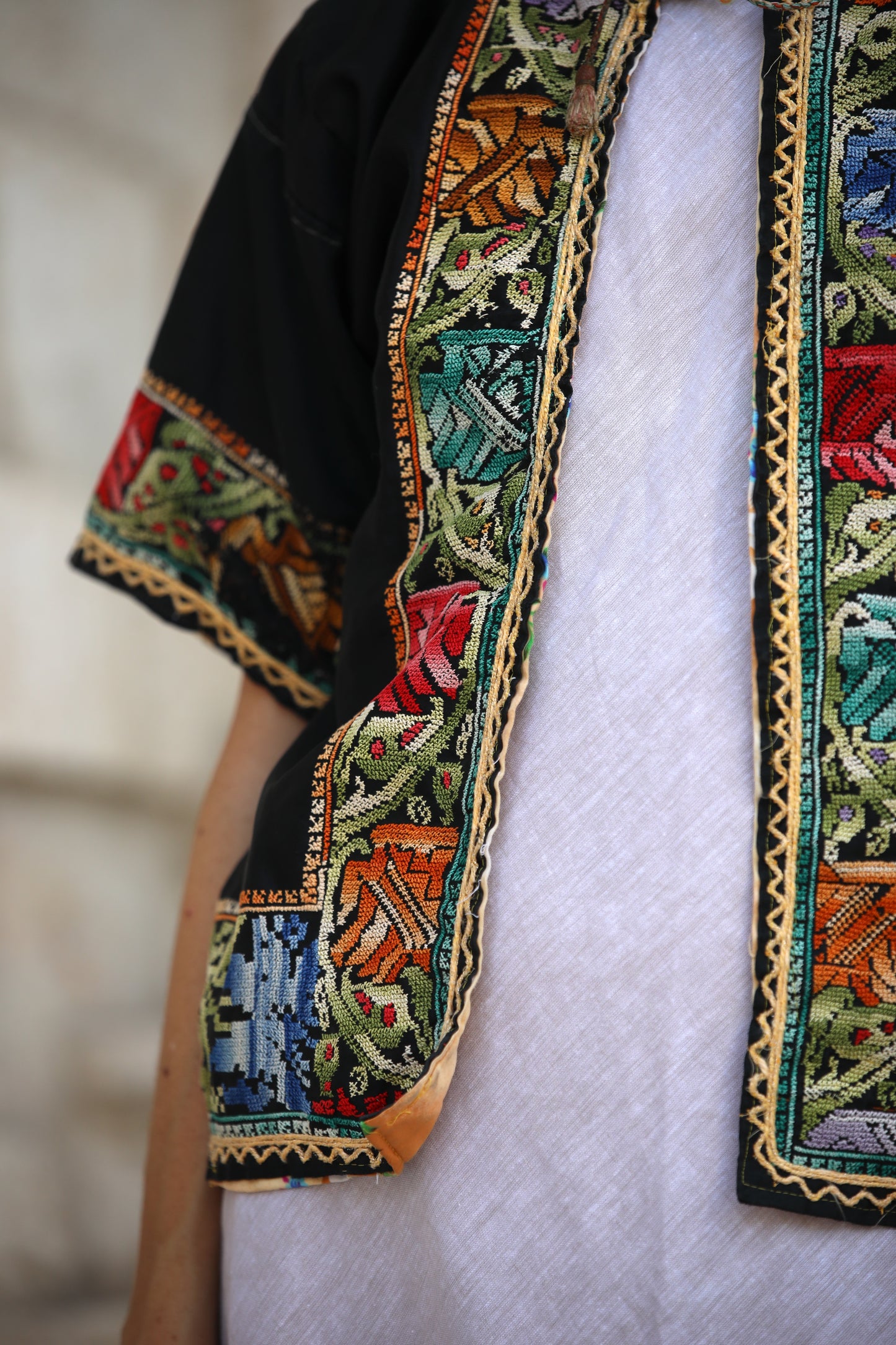 Taqseerah with Palestinian Tatreez