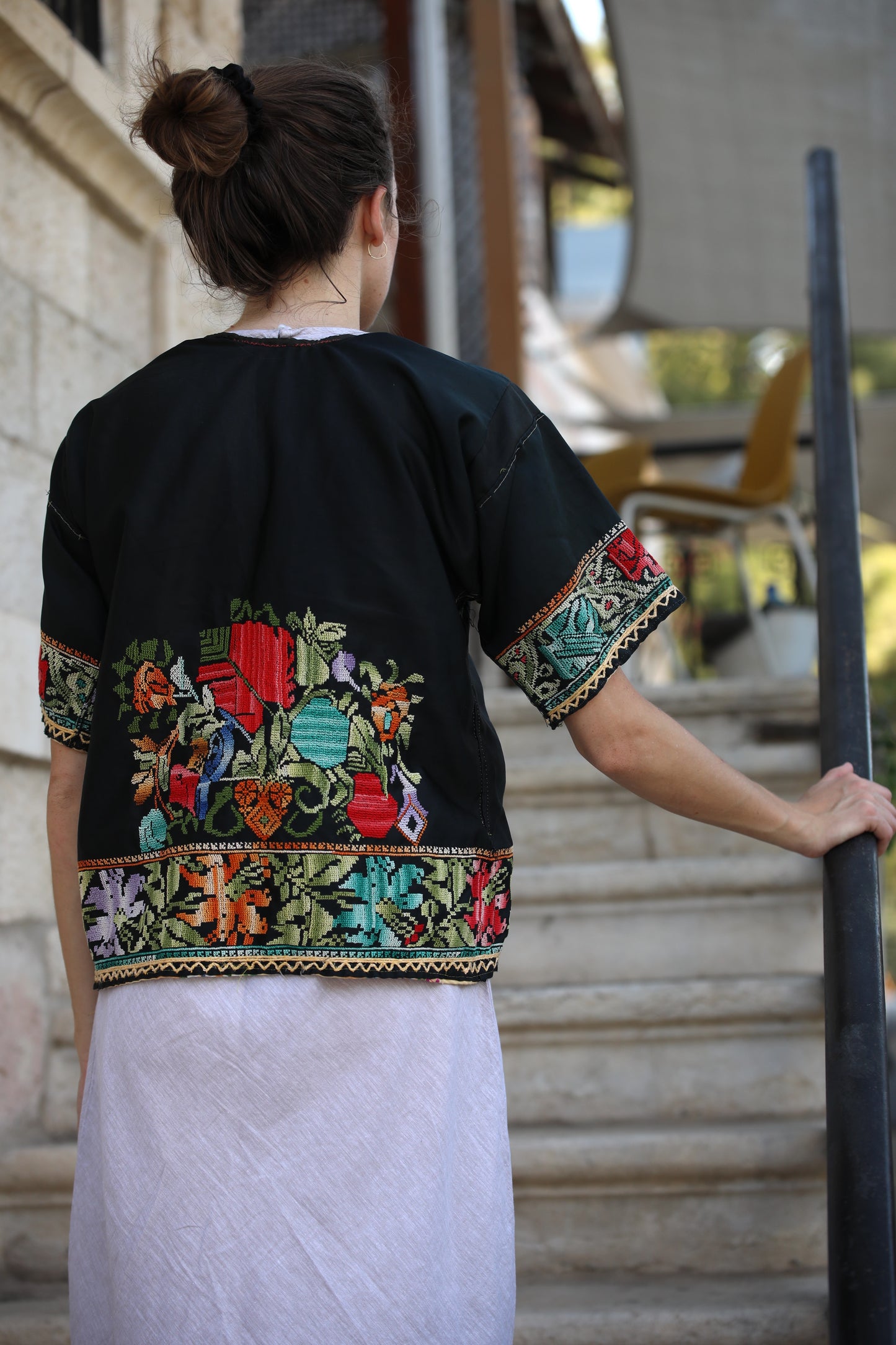 Taqseerah with Palestinian Tatreez