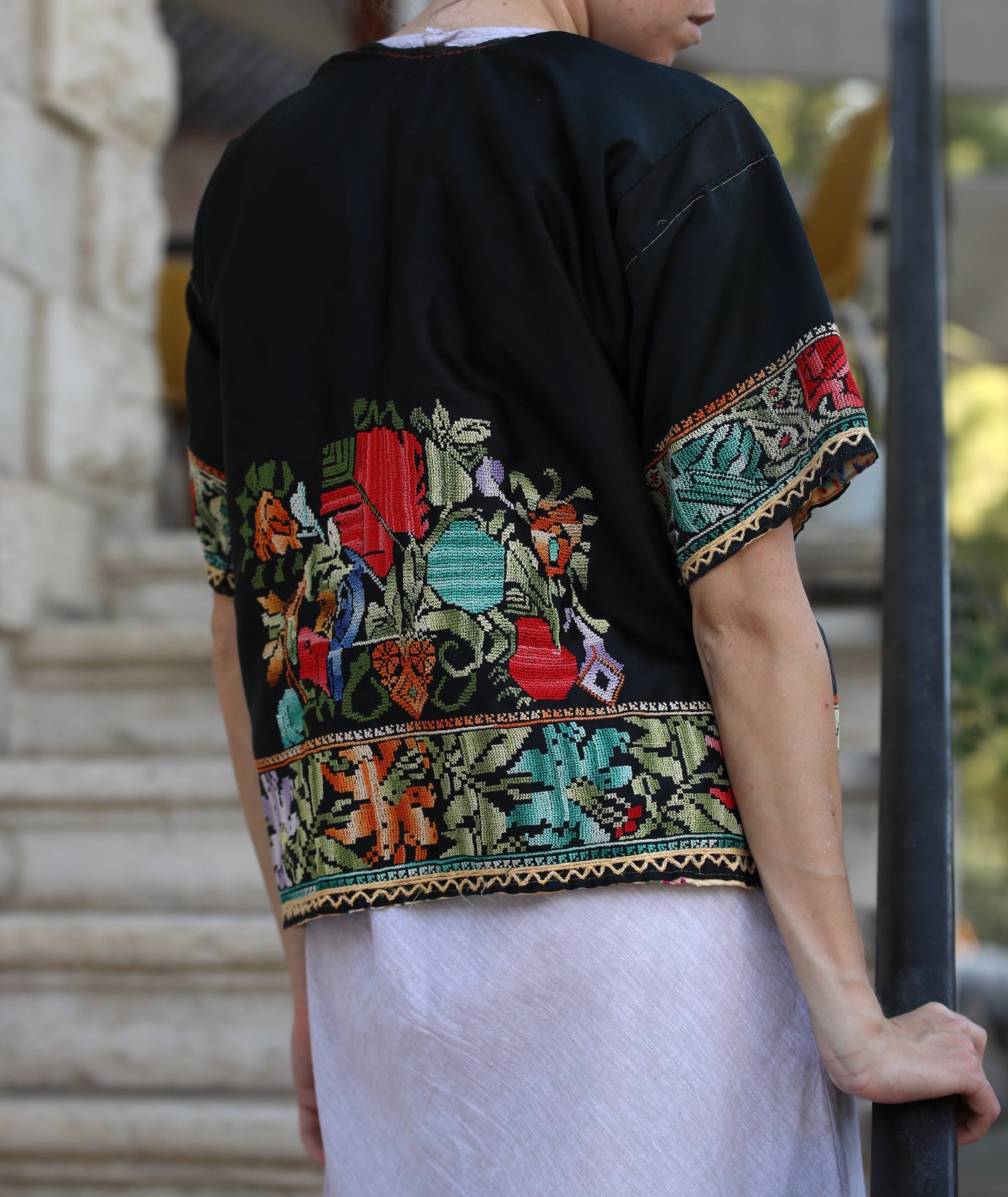 Taqseerah with Palestinian Tatreez
