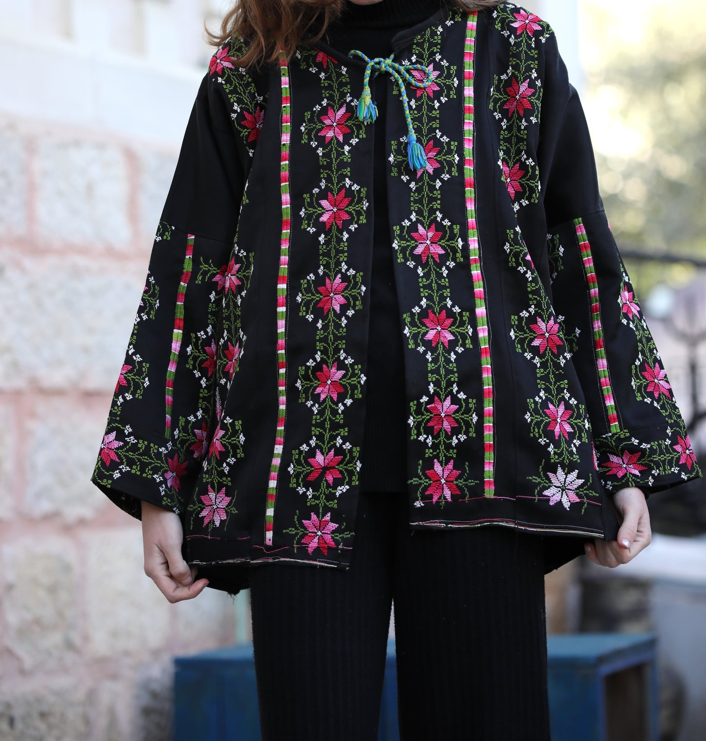 Blazer with Palestinian Tatreez