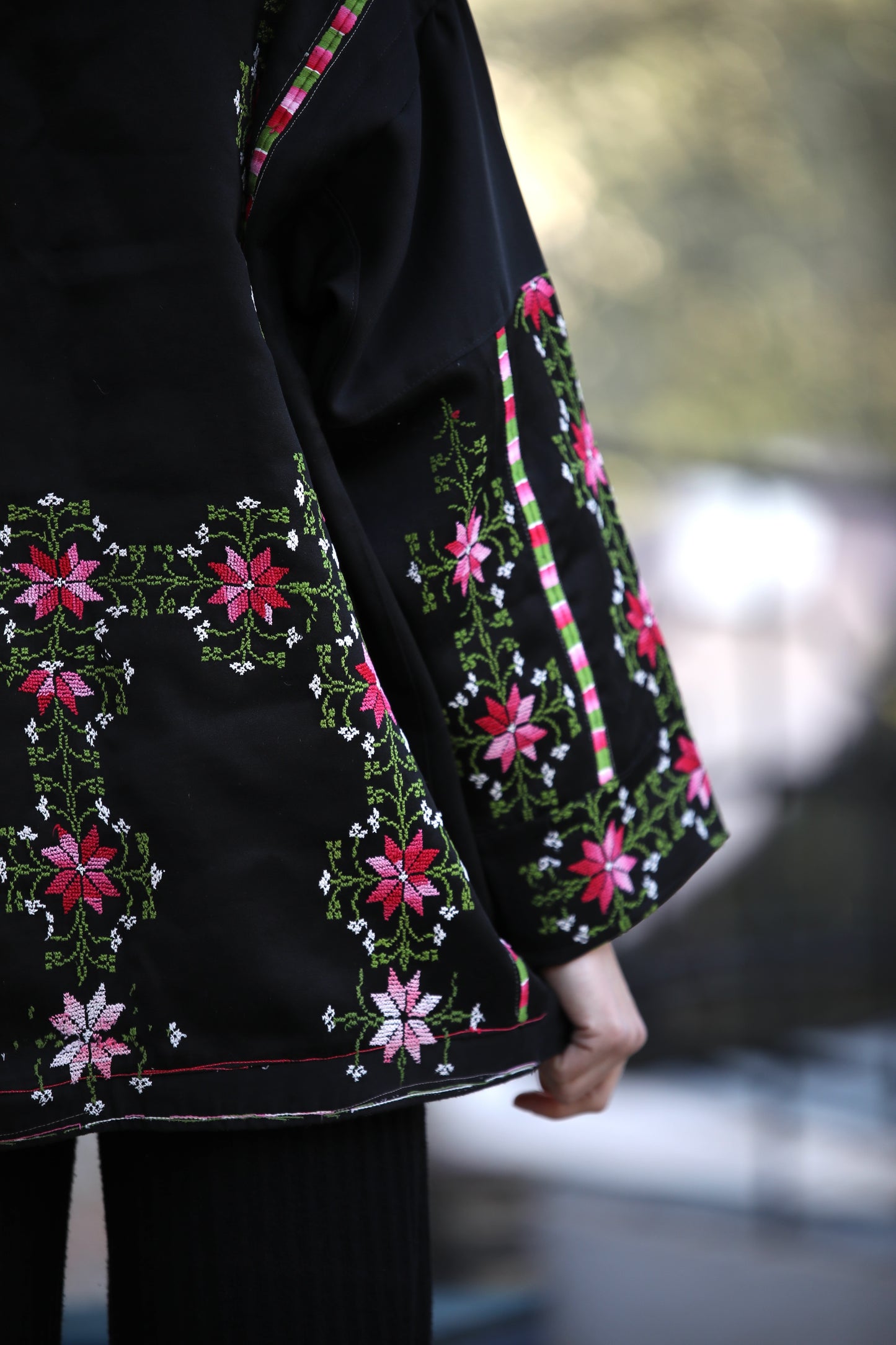 Blazer with Palestinian Tatreez