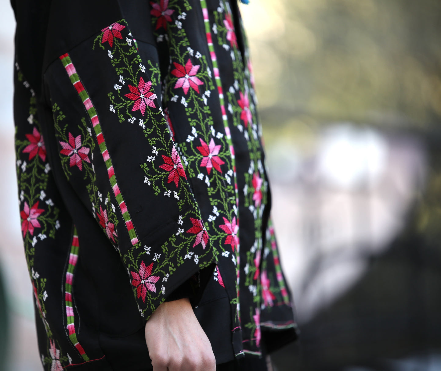 Blazer with Palestinian Tatreez