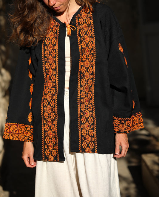 Blazer with Palestinian Tatreez