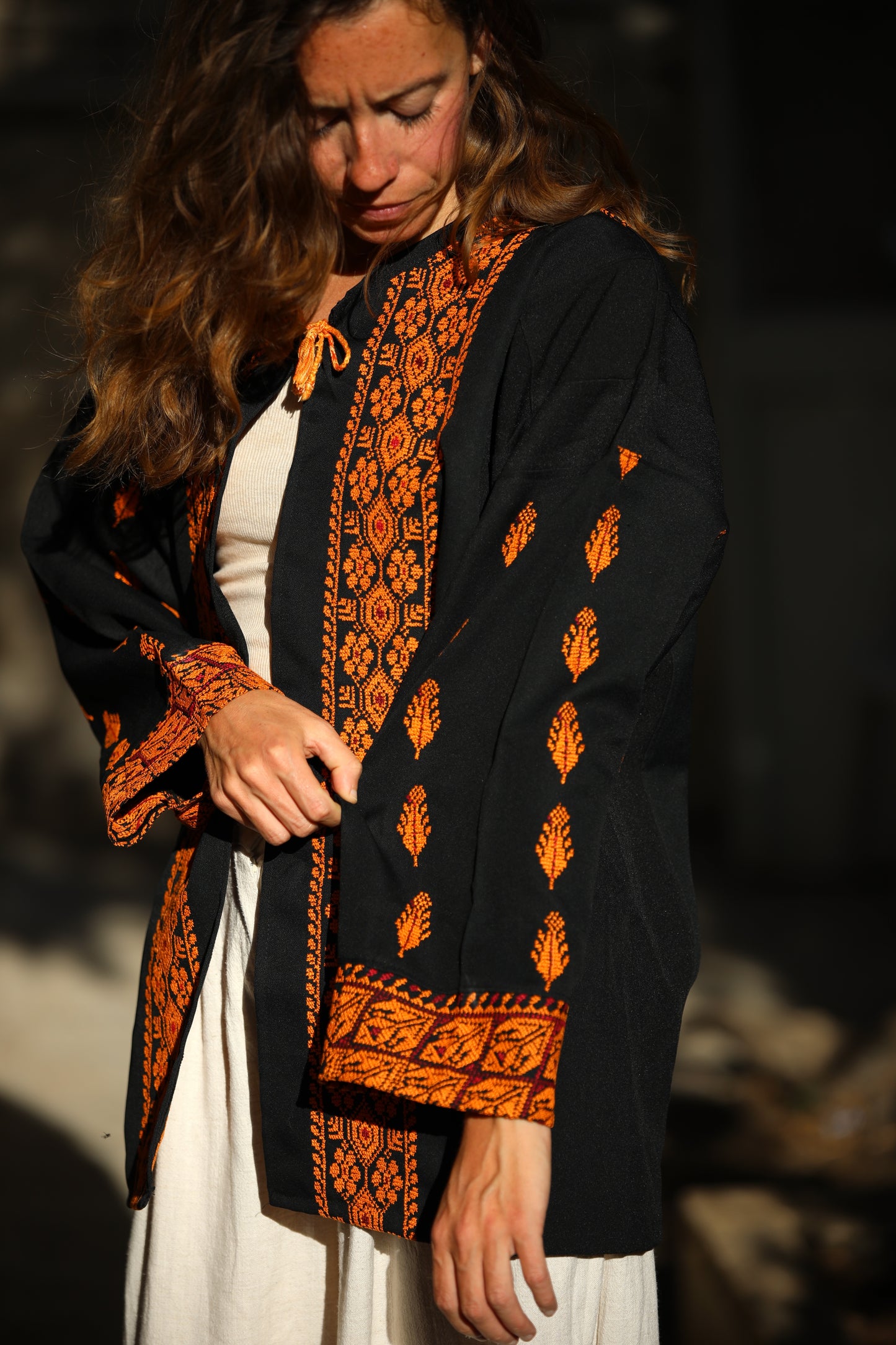 Blazer with Palestinian Tatreez