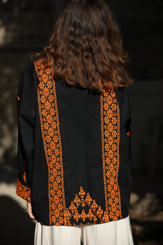 Blazer with Palestinian Tatreez