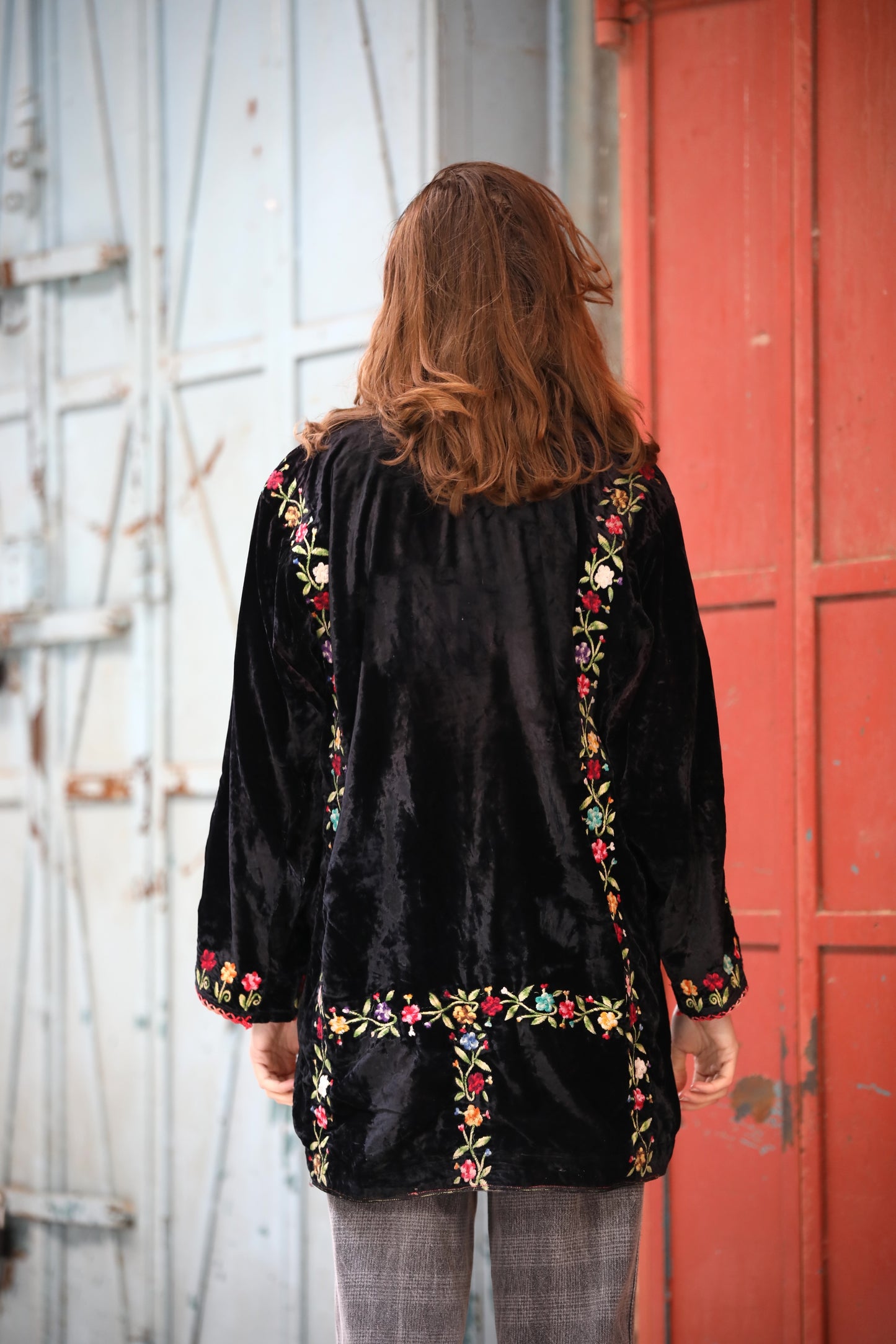 Palestinian Velvet Blazer | 1960s