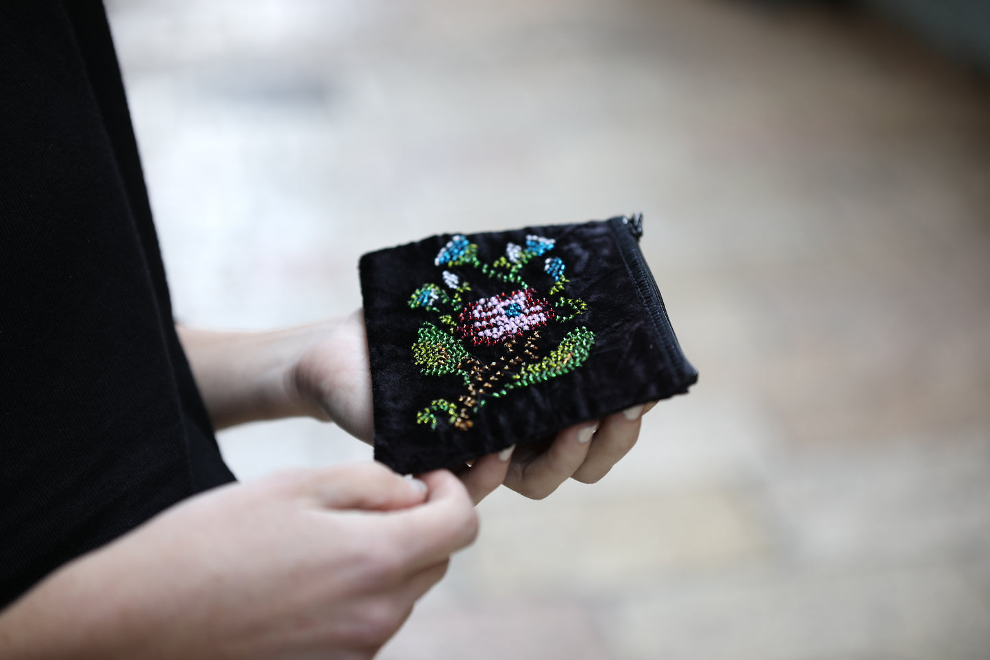 Velvet Coin Purse