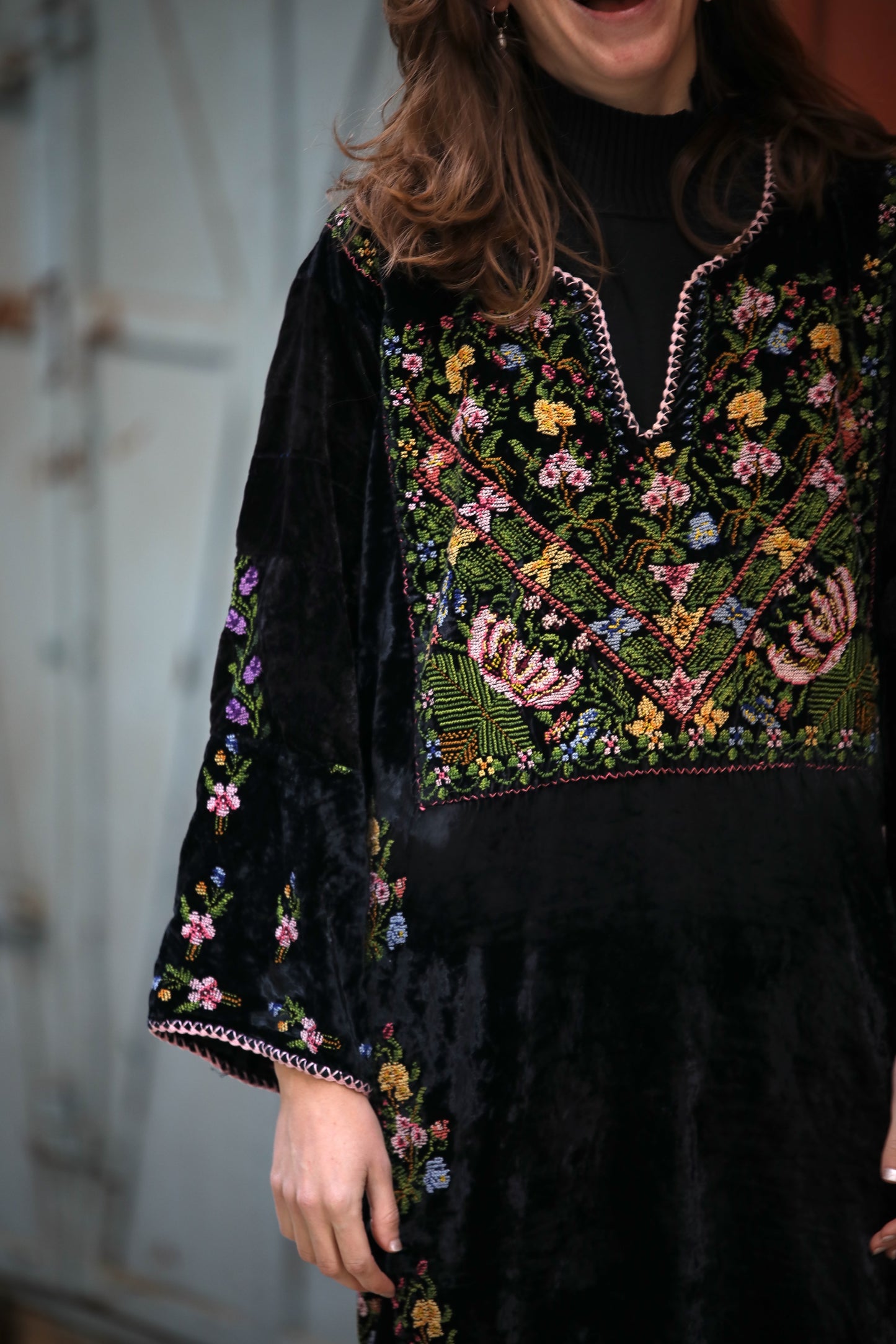 Vintage Velvet Thobe