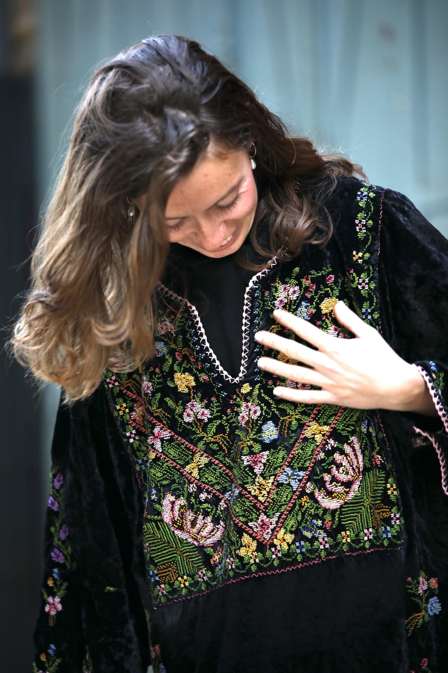 Vintage Velvet Thobe