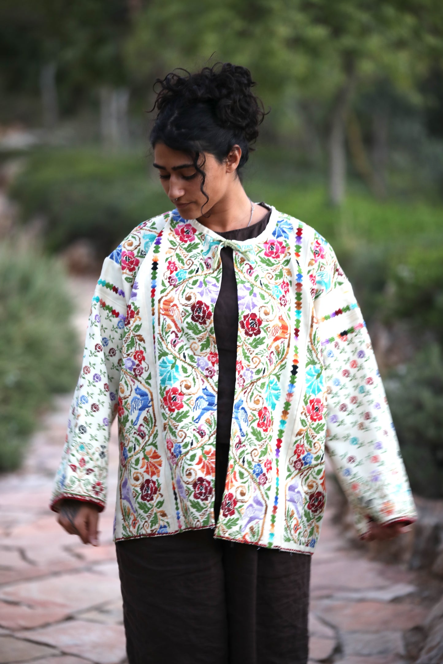 Blazer with Palestinian Tatreez