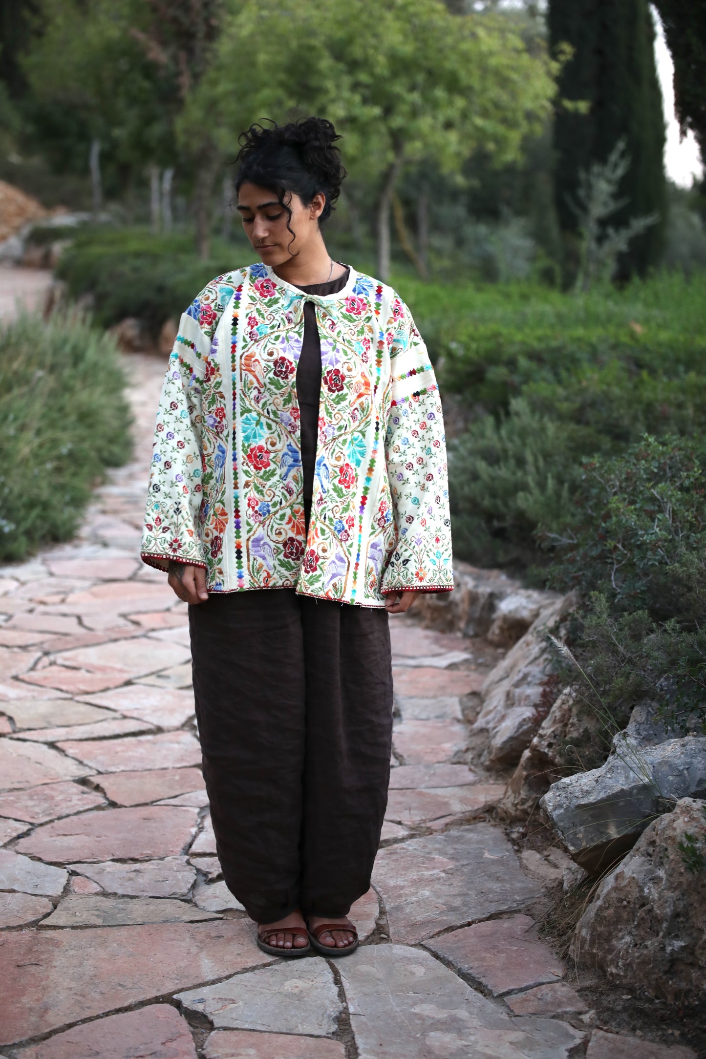 Blazer with Palestinian Tatreez