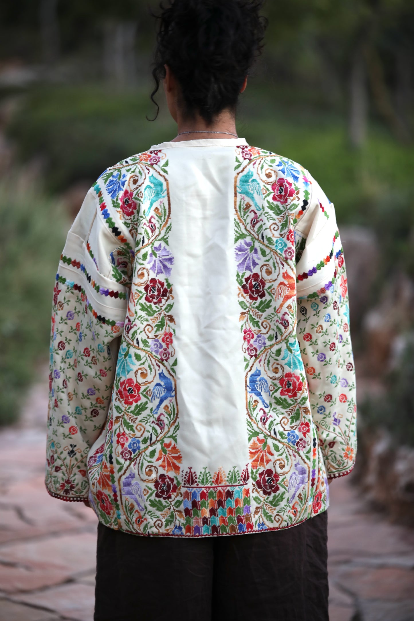 Blazer with Palestinian Tatreez