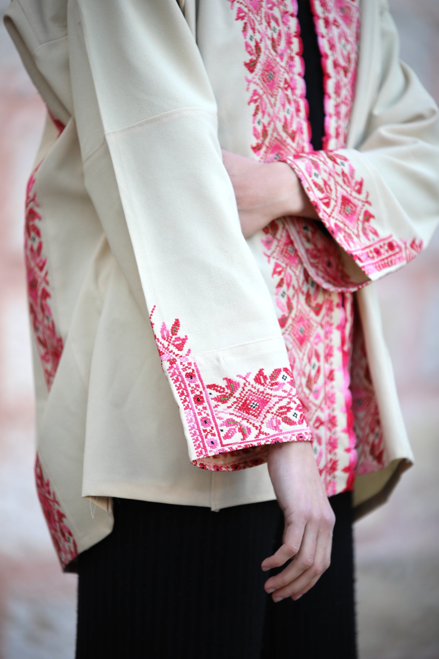 Blazer with Palestinian Tatreez