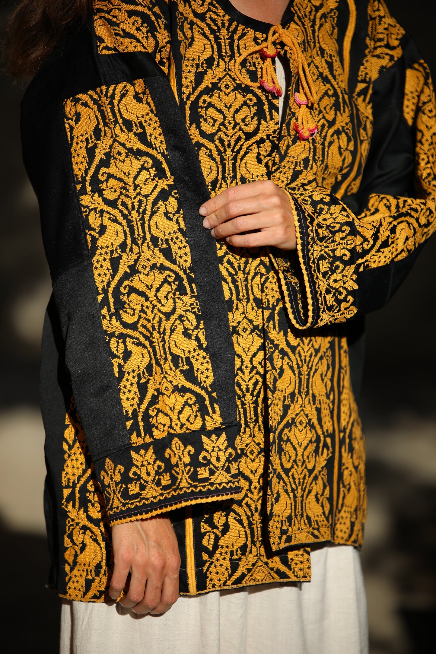 Blazer with Palestinian Tatreez