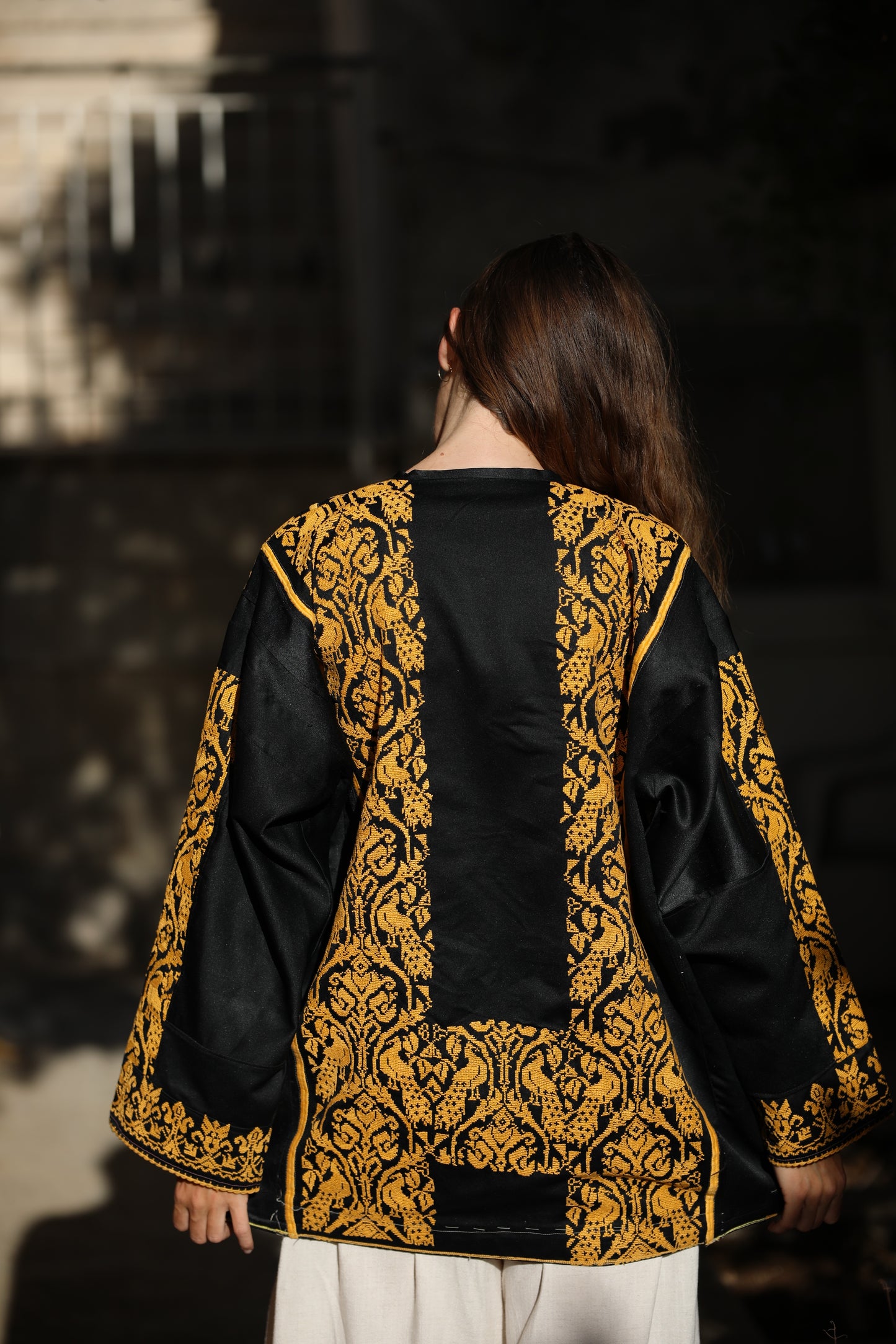 Blazer with Palestinian Tatreez