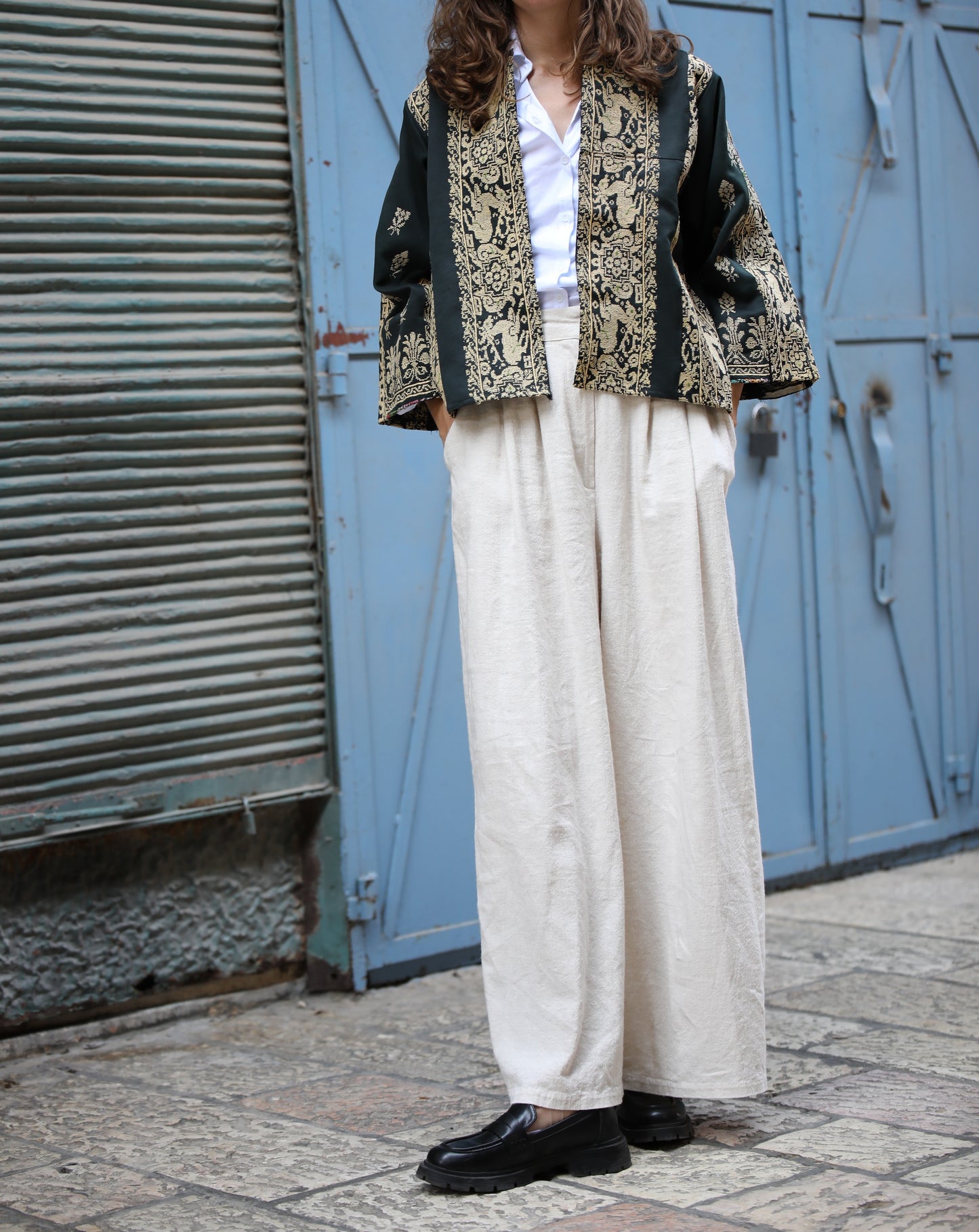 Blazer with Palestinian Tatreez | 1960s