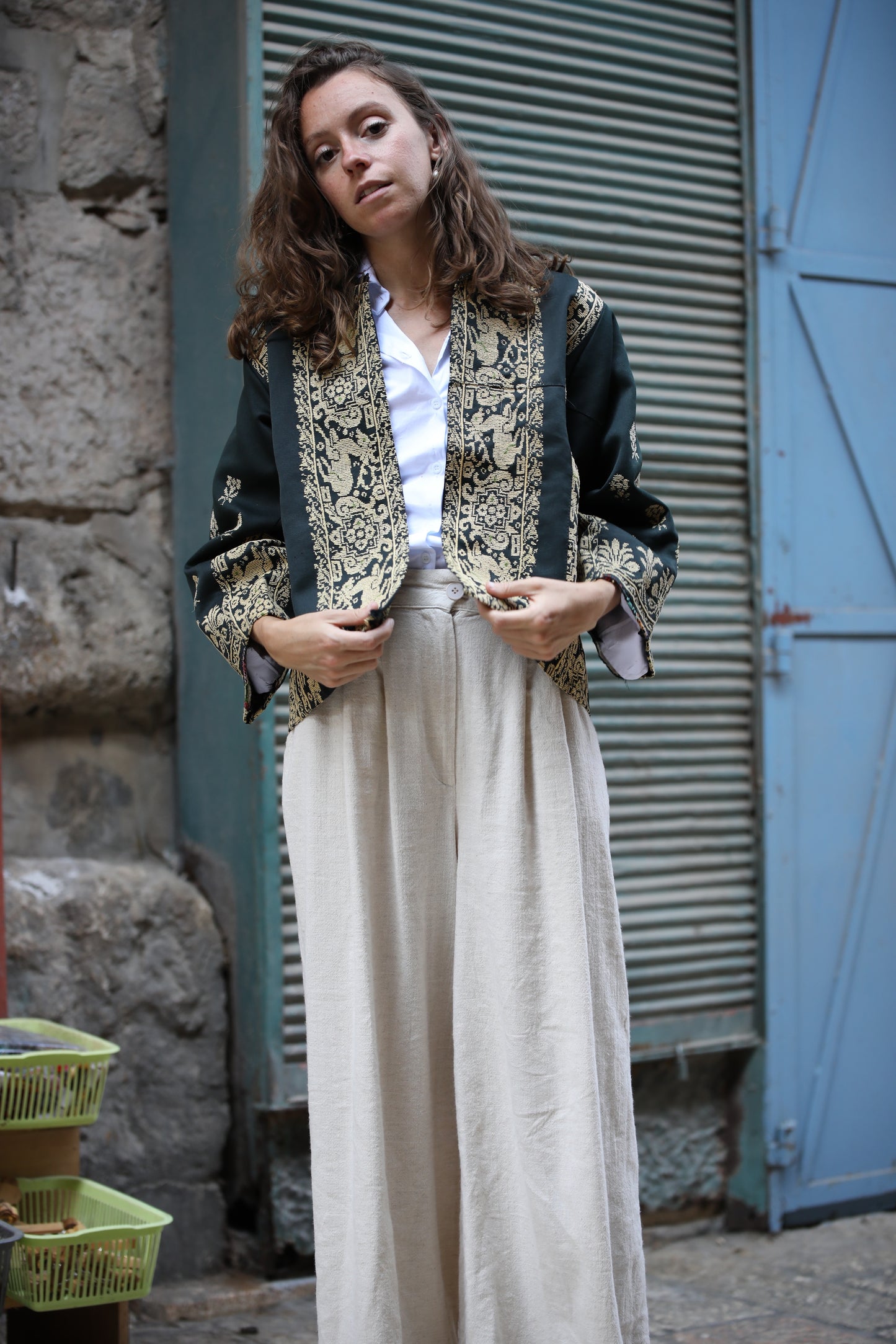 Blazer with Palestinian Tatreez | 1960s